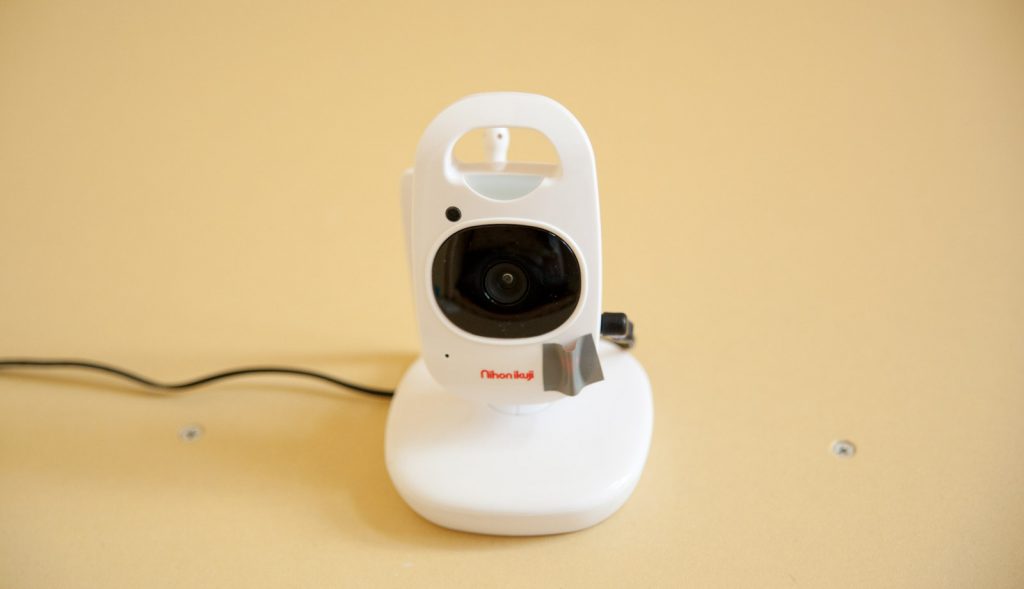 ベビーモニター  カメラ 日本育児 デジタルカラースマートビデオモニター2 取り付け レビュー ブログ 戸建て