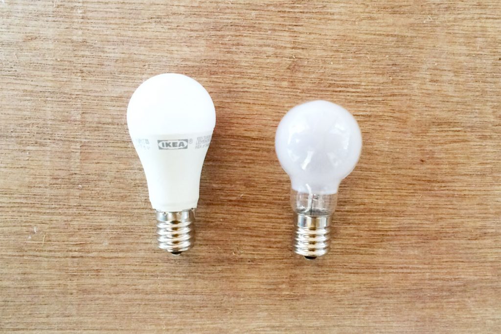 ミニクリプトン球と完全互換!の、安いLED電球を見つけた みのりんはつくりたい 中古戸建DIYリノベーションのブログ ミニクリプトン球と完全互換!の、安いLED電球を見つけた みのりんはつくりたい 中古戸建DIYリノベーションのブログ